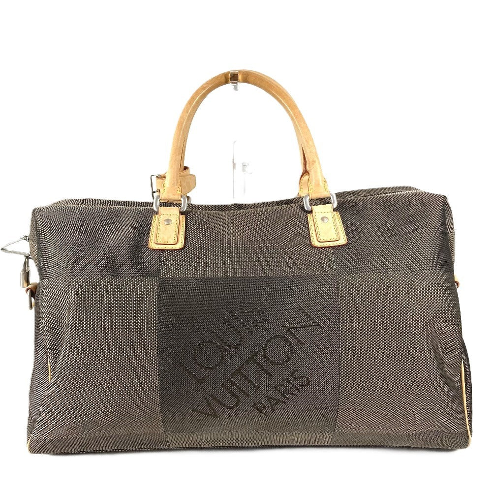 LOUIS VUITTON M93015 Damier Géant Souverain Travel Bag Handbag Boston Bag Damier Géant Canvas Unisex Khaki