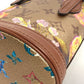 LOUIS VUITTON M81724 LVガーデン ナノバケット カバン 斜め掛け 2WAYバッグ ハンドバッグ ショルダーバッグ レザー レディース ゴールド