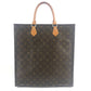 LOUIS VUITTON M51140 Monogram Sac Plat Tote Bag, Vertical Tote Handbag, Monogram Canvas, Unisex, Brown