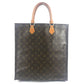 LOUIS VUITTON M51140 Monogram Sac Plat Tote Bag, Vertical Tote Handbag, Monogram Canvas, Unisex, Brown