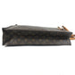 LOUIS VUITTON M51140 Monogram Sac Plat Tote Bag, Vertical Tote Handbag, Monogram Canvas, Unisex, Brown