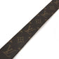 LOUIS VUITTON J02287 Monogram Shoulder Strap Non-Adjustable Accessory Shoulder Strap Monogram Canvas Unisex Brown