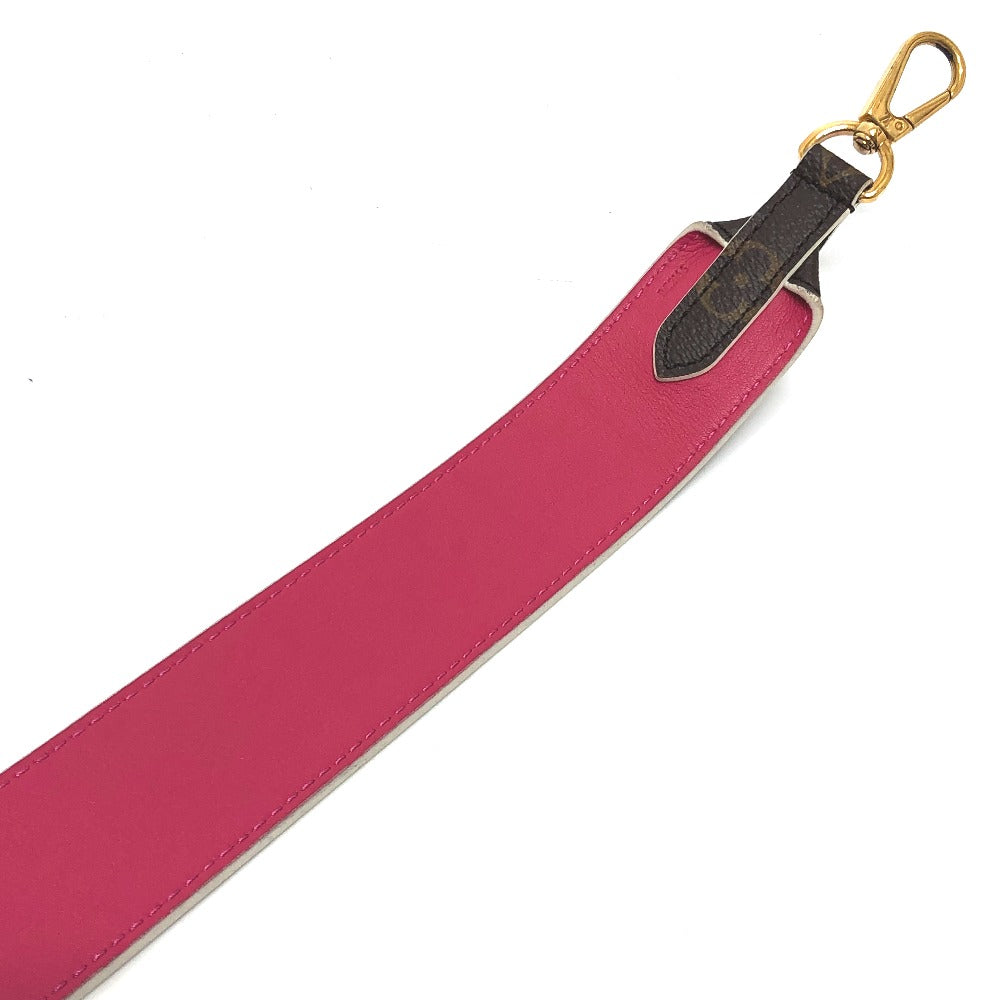 LOUIS VUITTON J02287 Monogram Shoulder Strap Non-Adjustable Accessory Shoulder Strap Monogram Canvas Unisex Brown
