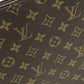 LOUIS VUITTON M53456 モノグラム ポッシュドキュマン カバン セカンドバッグ 書類ケース L字ファスナー クラッチバッグ モノグラムキャンバス ユニセックス ブラウン