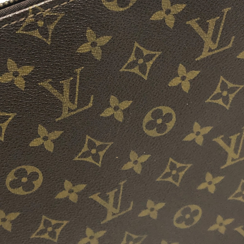 LOUIS VUITTON M53456 モノグラム ポッシュドキュマン カバン セカンドバッグ 書類ケース L字ファスナー クラッチバッグ モノグラムキャンバス ユニセックス ブラウン