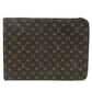 LOUIS VUITTON M53456 モノグラム ポッシュドキュマン カバン セカンドバッグ 書類ケース L字ファスナー クラッチバッグ モノグラムキャンバス ユニセックス ブラウン