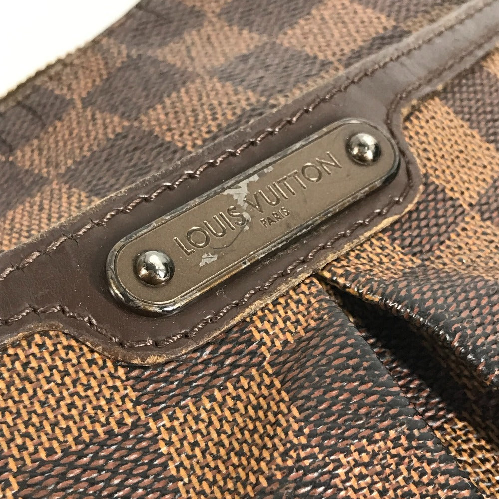 LOUIS VUITTON N42251 Damier Bloomsbury PM Bloomsbury PM Shoulder Bag Damier Canvas Unisex Ebene Brown