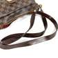 LOUIS VUITTON N60006 ダミエ ラヴェッロGM ラヴェッロ GM ロングストラップ 斜め掛け ポシェット ショルダーバッグ ダミエキャンバス レディース エベヌ ブラウン