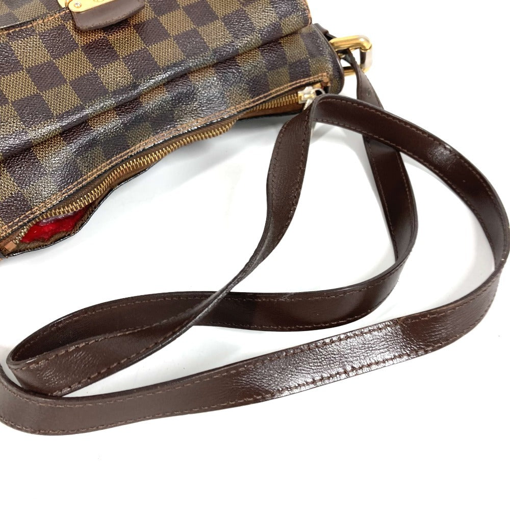 LOUIS VUITTON N60006 ダミエ ラヴェッロGM ラヴェッロ GM ロングストラップ 斜め掛け ポシェット ショルダーバッグ ダミエキャンバス レディース エベヌ ブラウン