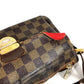 LOUIS VUITTON N60006 ダミエ ラヴェッロGM ラヴェッロ GM ロングストラップ 斜め掛け ポシェット ショルダーバッグ ダミエキャンバス レディース エベヌ ブラウン