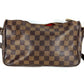 LOUIS VUITTON N60006 ダミエ ラヴェッロGM ラヴェッロ GM ロングストラップ 斜め掛け ポシェット ショルダーバッグ ダミエキャンバス レディース エベヌ ブラウン