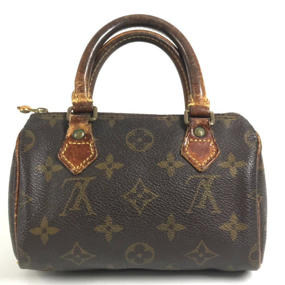 LOUIS VUITTON M41534 Monogram Mini Speedy Mini Speedy Bag Mini Mini Boston Bag Pouch Handbag Monogram Canvas Unisex Brown