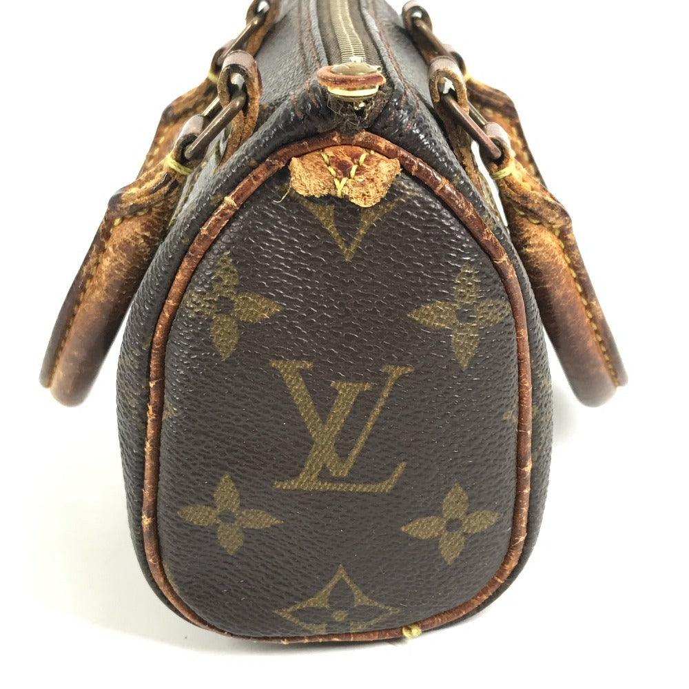 LOUIS VUITTON M41534 Monogram Mini Speedy Mini Speedy Bag Mini Mini Boston Bag Pouch Handbag Monogram Canvas Unisex Brown