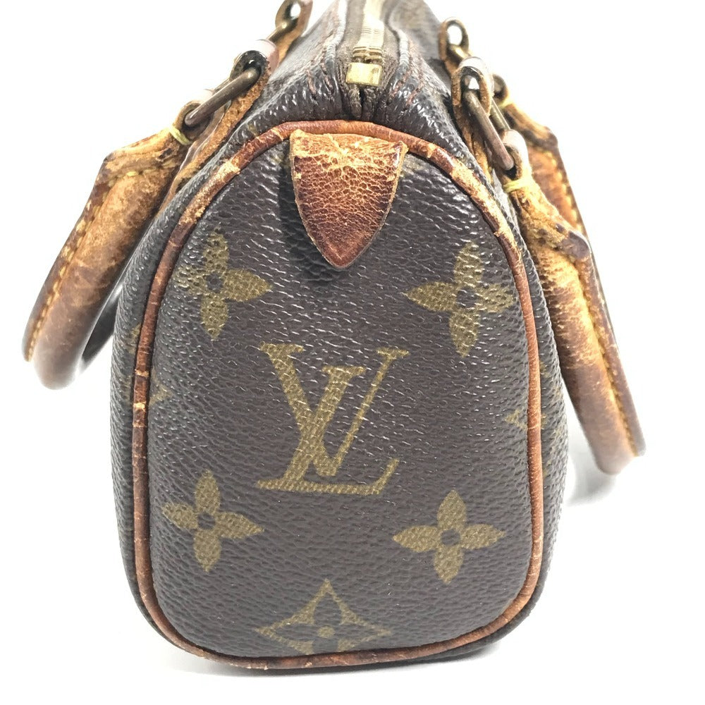 LOUIS VUITTON M41534 Monogram Mini Speedy Mini Speedy Bag Mini Mini Boston Bag Pouch Handbag Monogram Canvas Unisex Brown