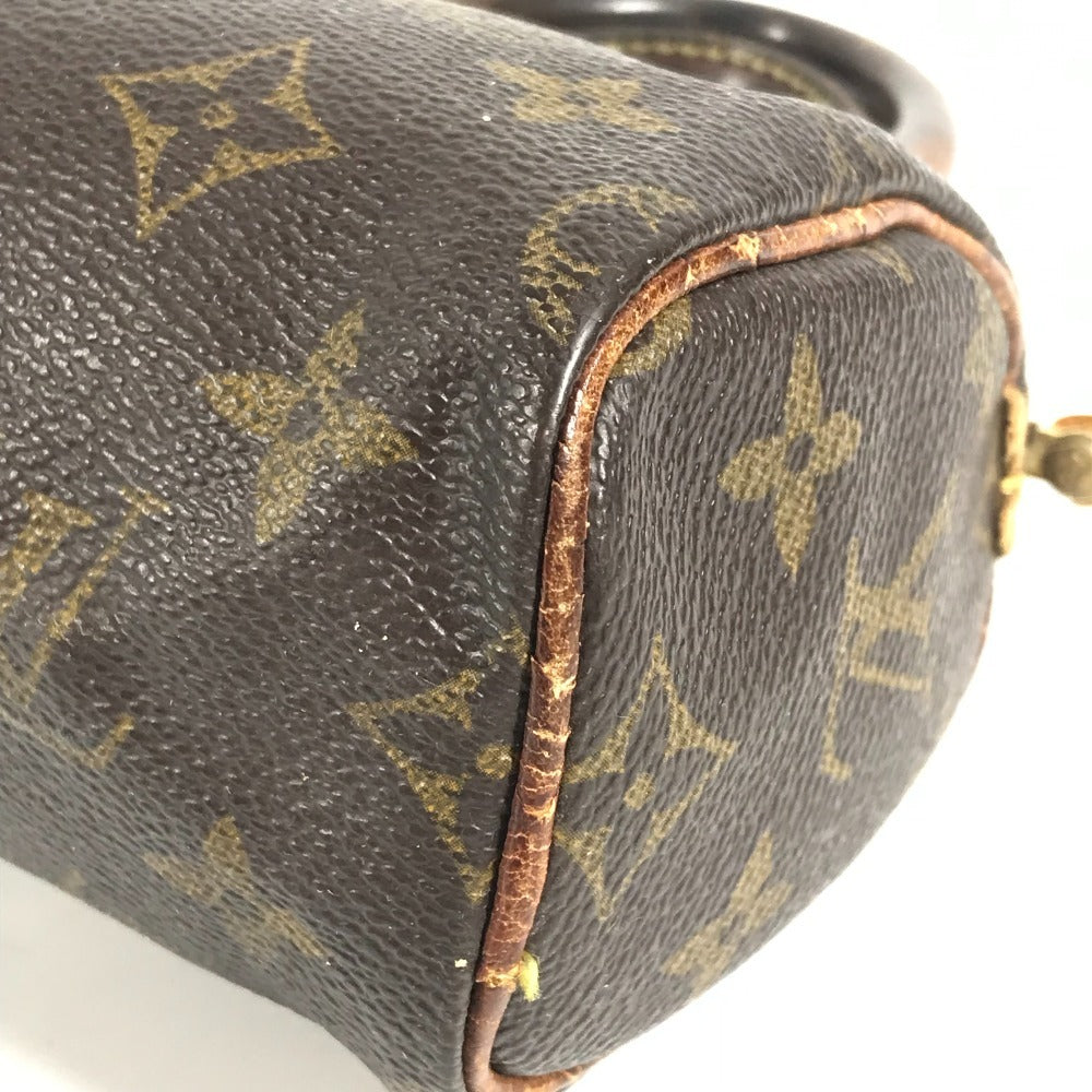 LOUIS VUITTON M41534 Monogram Mini Speedy Mini Speedy Bag Mini Mini Boston Bag Pouch Handbag Monogram Canvas Unisex Brown