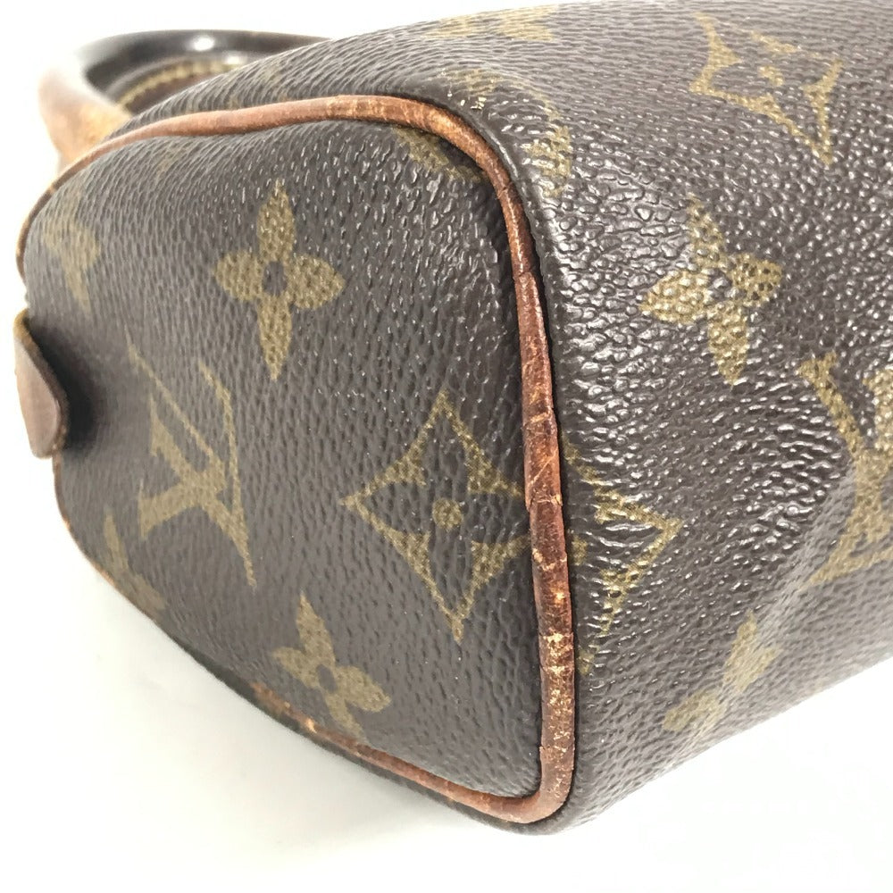 LOUIS VUITTON M41534 Monogram Mini Speedy Mini Speedy Bag Mini Mini Boston Bag Pouch Handbag Monogram Canvas Unisex Brown
