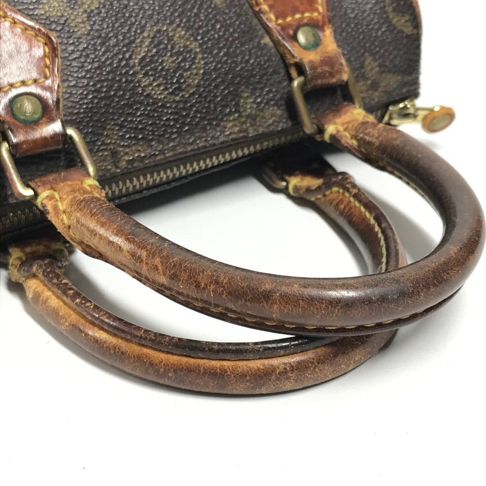 LOUIS VUITTON M41534 Monogram Mini Speedy Mini Speedy Bag Mini Mini Boston Bag Pouch Handbag Monogram Canvas Unisex Brown