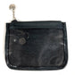GUCCI 000 1956 0500 Mesh Logo Wallet with Coin Purse, Small Coin Purse, Bag, Tote Bag, Handbag, Leather, Unisex, Black
