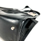 GUCCI 000 1956 0500 Mesh Logo Wallet with Coin Purse, Small Coin Purse, Bag, Tote Bag, Handbag, Leather, Unisex, Black