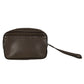 LOUIS VUITTON M30818 タイガ カルガ ストラップ付 クラッチバッグ セカンドバッグ タイガレザー メンズ グリズリ ブラウン