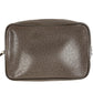 LOUIS VUITTON M30818 タイガ カルガ ストラップ付 クラッチバッグ セカンドバッグ タイガレザー メンズ グリズリ ブラウン