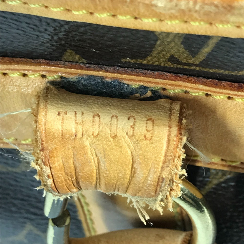 LOUIS VUITTON M42024 モノグラム サックシャン40 サックシャン 40 ペットバッグ ペットキャリー 旧型 犬 ドッグ わんちゃん ボストンバッグ モノグラムキャンバス ユニセックス ブラウン