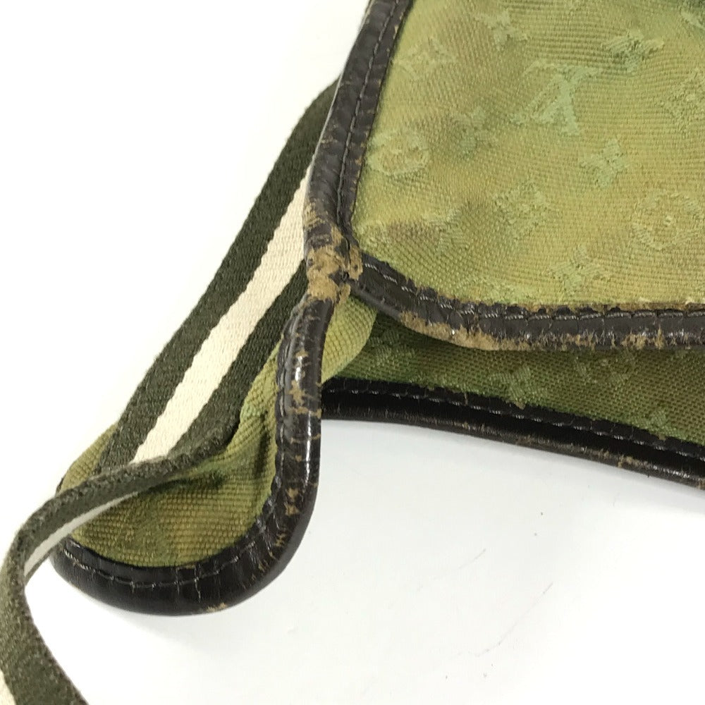 LOUIS VUITTON M92322 Monogram Mini Bouzas Marie Kate Crossbody Shoulder Bag in Monogram Mini Canvas, Unisex, Khaki