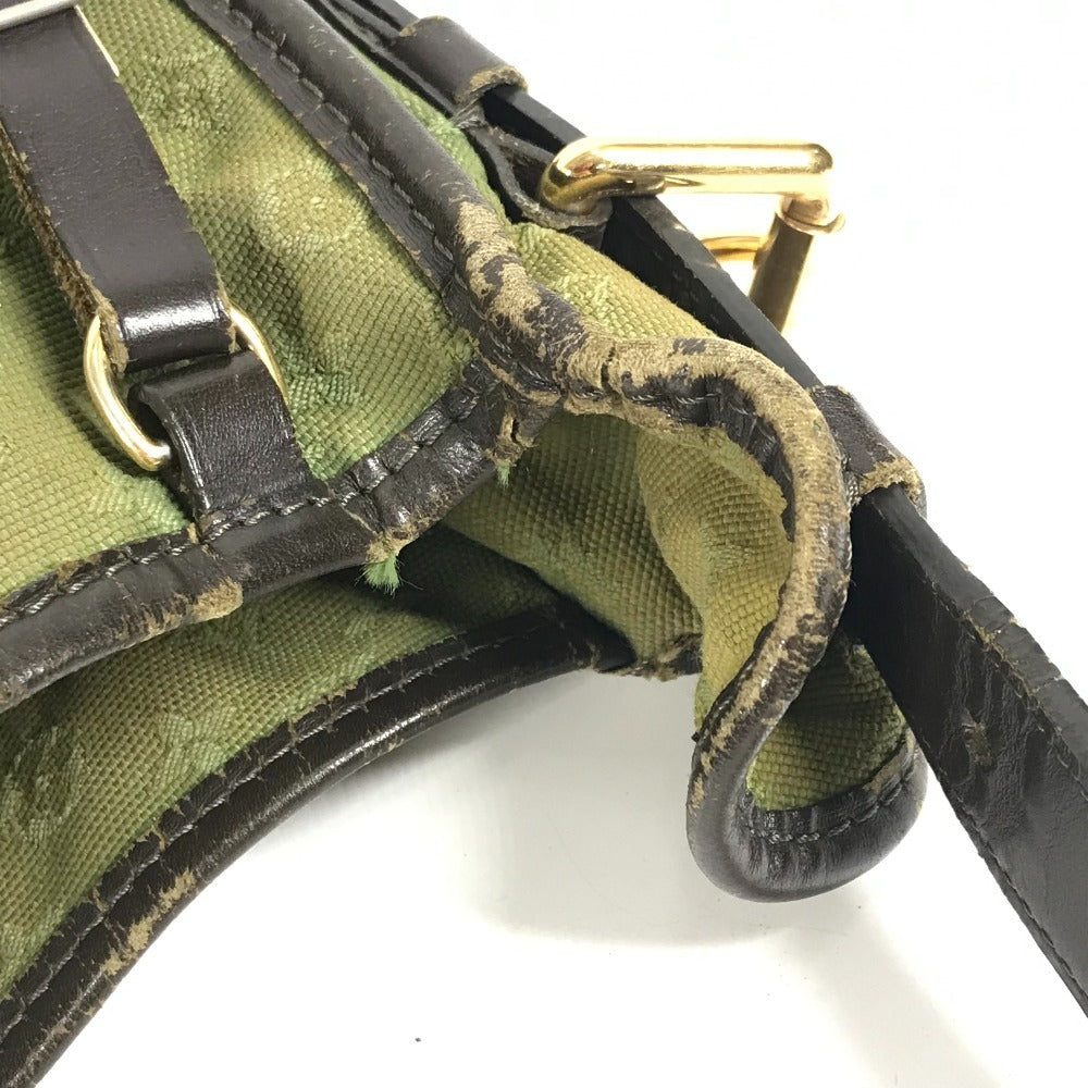 LOUIS VUITTON M92322 Monogram Mini Bouzas Marie Kate Crossbody Shoulder Bag in Monogram Mini Canvas, Unisex, Khaki