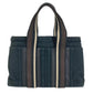 HERMES トロカホリゾンタルPM トロカホリゾンタル PM ハンドバッグ カバン トートバッグ キャンバス ユニセックス ブラック