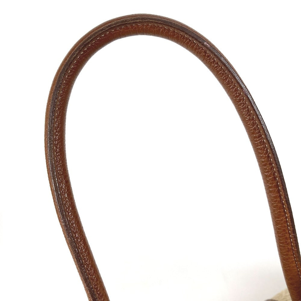 HERMES ガーデンパーティMM ガーデンパーティ MM トワルソーH 総ロゴ トートバッグ カバン 肩掛け ボストンバッグ ショルダーバッグ トワルソーアッシュ ユニセックス ベージュ