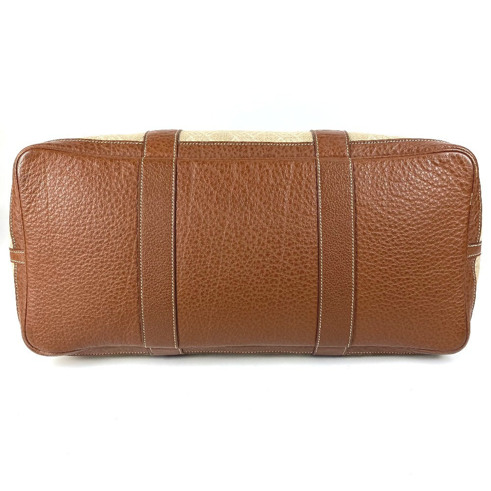 HERMES ガーデンパーティMM ガーデンパーティ MM トワルソーH 総ロゴ トートバッグ カバン 肩掛け ボストンバッグ ショルダーバッグ トワルソーアッシュ ユニセックス ベージュ