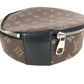 LOUIS VUITTON M46273 モノグラム オーディオケース カバン ラウンド ハンドバッグ モノグラムキャンバス ユニセックス ブラウン