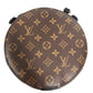 LOUIS VUITTON M46273 モノグラム オーディオケース カバン ラウンド ハンドバッグ モノグラムキャンバス ユニセックス ブラウン
