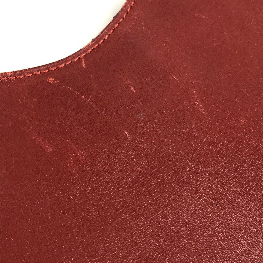 HERMES オニメトゥ カバン 斜め掛け ポシェット ショルダーバッグ レザー ユニセックス ブラウン系