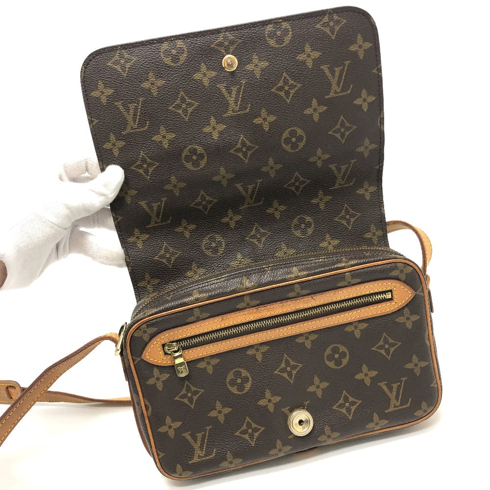 LOUIS VUITTON M51210 モノグラム サンジェルマン24 サンジェルマン 24 カバン ポシェット フラップ 斜め掛け ショルダーバッグ モノグラムキャンバス ユニセックス ブラウン