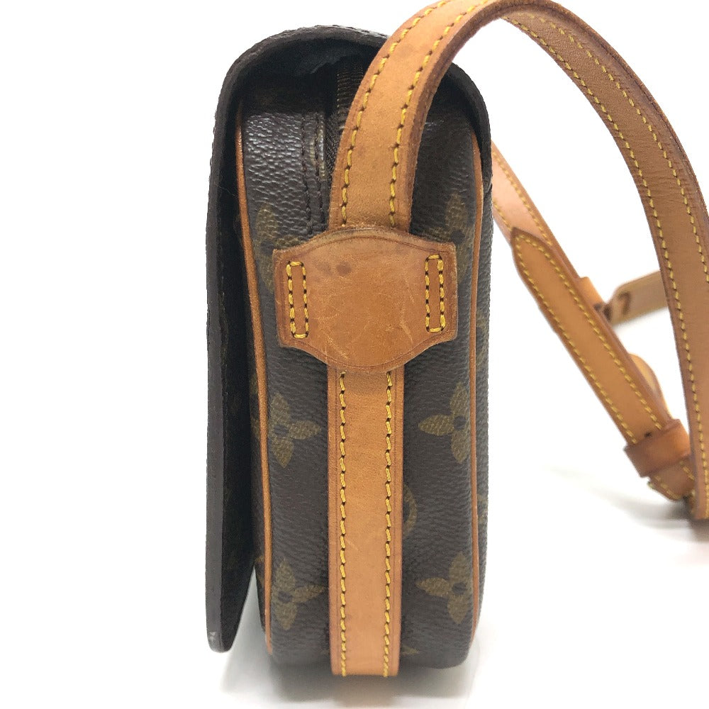 LOUIS VUITTON M51210 モノグラム サンジェルマン24 サンジェルマン 24 カバン ポシェット フラップ 斜め掛け ショルダーバッグ モノグラムキャンバス ユニセックス ブラウン