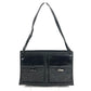 GUCCI 001 3175 Double Pocket GG Logo Bag Shoulder Bag Handbag Shoulder Bag Leather/Nylon Unisex Black