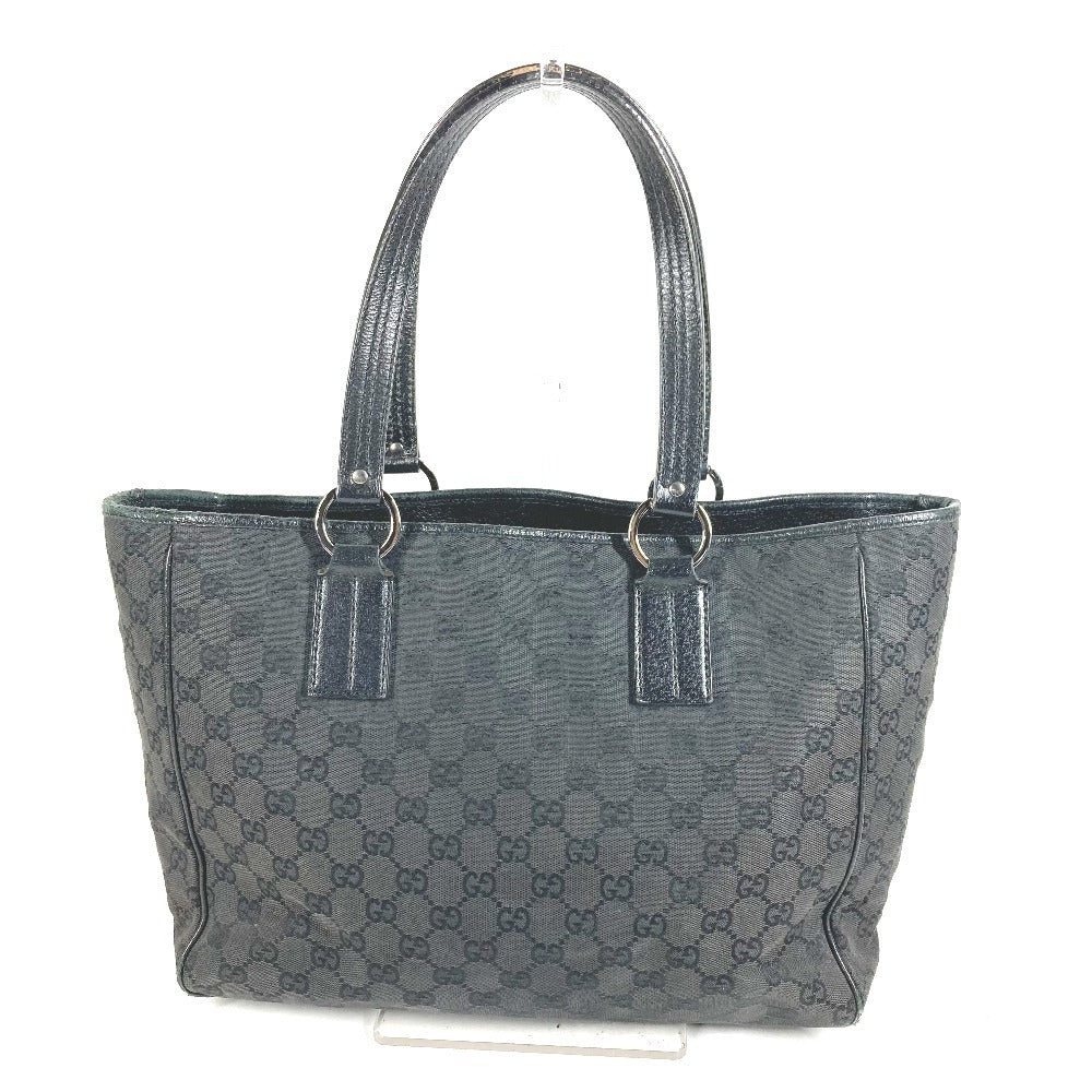 GUCCI 113017 ロゴ GG カバン 肩掛け トートバッグ ショルダーバッグ GGキャンバス/レザー ユニセックス ブラック
