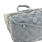 GUCCI 113017 ロゴ GG カバン 肩掛け トートバッグ ショルダーバッグ GGキャンバス/レザー ユニセックス ブラック