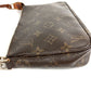 LOUIS VUITTON M51980 Monogram Pochette Accessoires Accessory Pouch Bag Shoulder Bag Handbag Monogram Canvas Unisex Brown