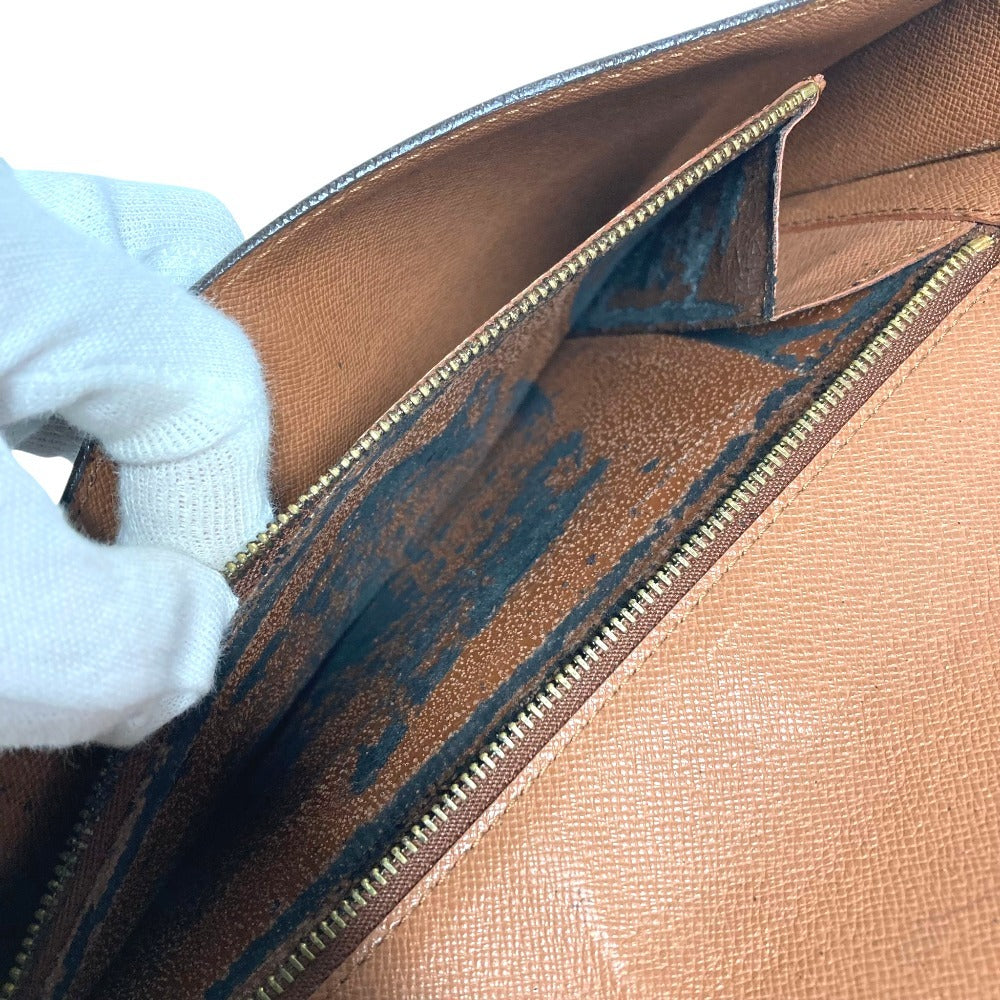 LOUIS VUITTON M51801 モノグラム ポルトエンベロープ カバン 書類バッグ フラップ セカンドバッグ クラッチバッグ モノグラムキャンバス ユニセックス ブラウン