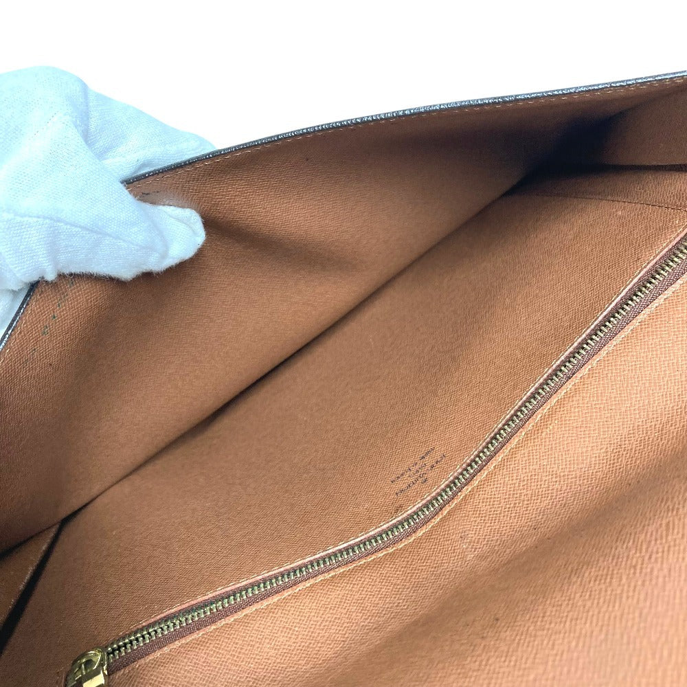 LOUIS VUITTON M51801 モノグラム ポルトエンベロープ カバン 書類バッグ フラップ セカンドバッグ クラッチバッグ モノグラムキャンバス ユニセックス ブラウン