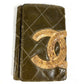 CHANEL A26723 カンボンライン CC ココマーク 6連 鍵 キーケース レザー レディース カーキ