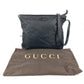 GUCCI 308840 GG Logo All Over Pattern Bag Crossbody Shoulder Bag Leather/Nylon Unisex Black
