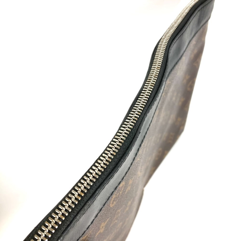 LOUIS VUITTON M69411 モノグラムマカサー ポシェットディスカバリー カバン セカンドバッグ ポーチ クラッチバッグ モノグラムマカサーキャンバス ユニセックス ブラウン