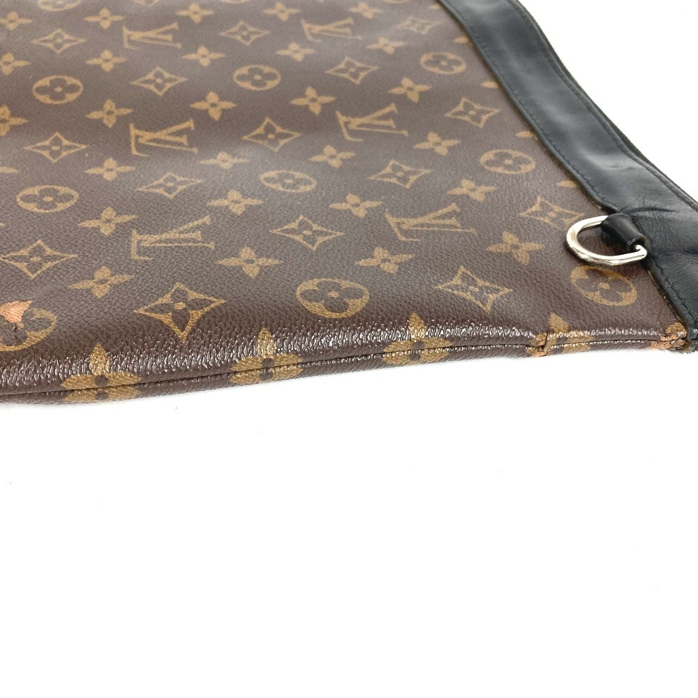 LOUIS VUITTON M69411 モノグラムマカサー ポシェットディスカバリー カバン セカンドバッグ ポーチ クラッチバッグ モノグラムマカサーキャンバス ユニセックス ブラウン