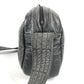 CHANEL Logo CC Coco Mark All-over Pattern Bag Crossbody Pochette Shoulder Bag Leather Unisex Black