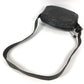 CHANEL Logo CC Coco Mark All-over Pattern Bag Crossbody Pochette Shoulder Bag Leather Unisex Black