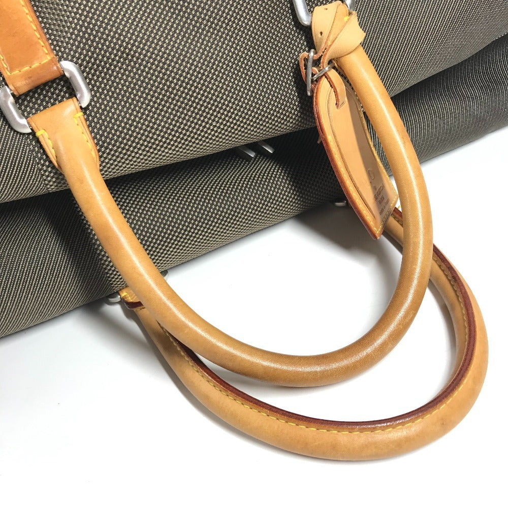 LOUIS VUITTON M93228 Damier Geant Souverain Travel Bag Holdall Handbag 2WAY Shoulder Bag Boston Bag Damier Geant Canvas Unisex Taupe Khaki