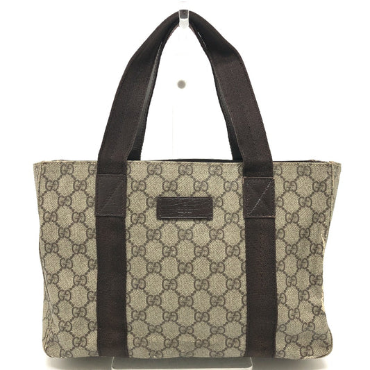 GUCCI 141976 GGスプリーム ロゴ カバン トートバッグ 手提げ ハンドバッグ GGスプリームキャンバス ユニセックス ベージュ